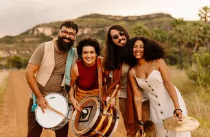 Banda de Pífanos Caju Pinga Fogo se prepara para lançamento de novo álbum (Foto: Reprodução)