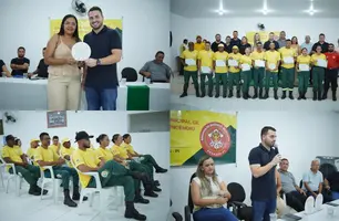 Brigadistas são homenageados com Certificados de Mérito Ambiental em Aroazes (Foto: Divulgação)