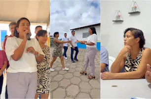 Campeã Sarah Menezes visita Lagoa do Piauí para fortalecer esporte e educação (Foto: Reprodução)