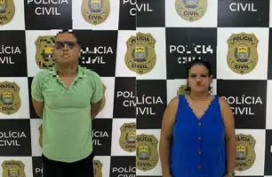 Casal é preso por tráfico e corrupção de menores na zona sul de Teresina (Foto: Reprodução)