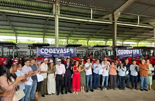 Codevasf entrega aparelhos agrícolas para 40 municípios (Foto: Reprodução)