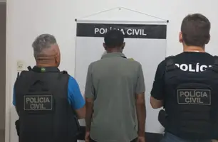 Condenado a 22 anos por estupro no Distrito Federal é preso em Teresina (Foto: Divulgação/Polícia Civil)