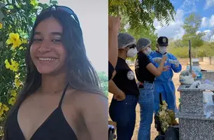 Corpo de adolescente grávida morta em Itaueira é exumado para mais investigações (Foto: Reprodução)