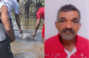 Corpo de idoso de 77 anos que estava desaparecido é encontrado em José de Freitas (Foto: Reprodução)