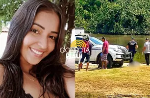 Corpo de jovem desaparecida é encontrado no Rio Surubim, em Campo Maior (Foto: Reprodução)