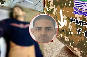 Criminoso morre em tiroteio com a PM após perseguição na zona Norte de Teresina (Foto: Reprodução)