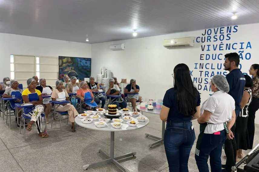 Curso de confeitaria capacita novos empreendedores em Demerval Lobão Curso de confeitaria capacita novos empreendedores em Demerval Lobão