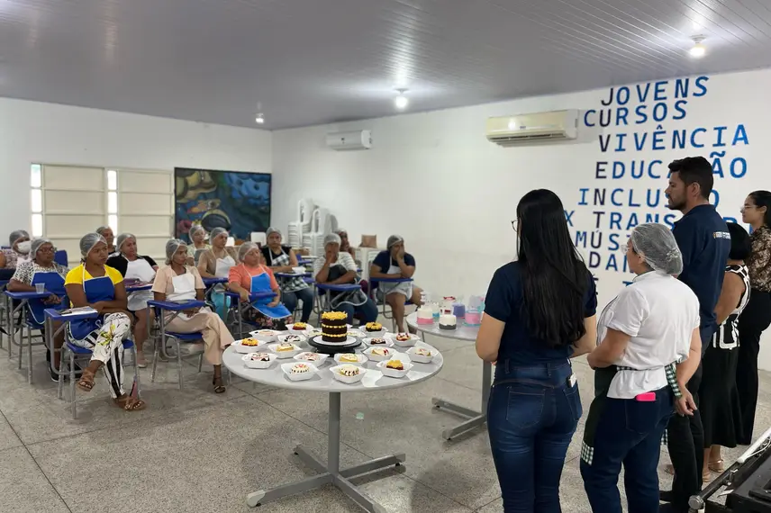 Curso de confeitaria capacita novos empreendedores em Demerval Lobão Curso de confeitaria capacita novos empreendedores em Demerval Lobão