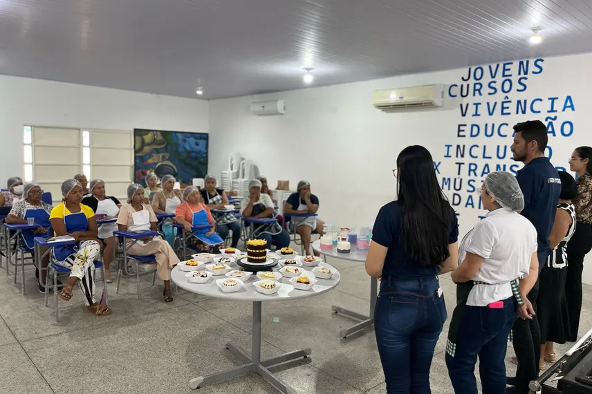 Curso de confeitaria capacita novos empreendedores em Demerval Lobão