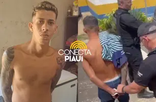 'Das Trevas' é preso por ligação com facção criminosa na zona Leste de Teresina (Foto: Divulgação/Polícia Civil)