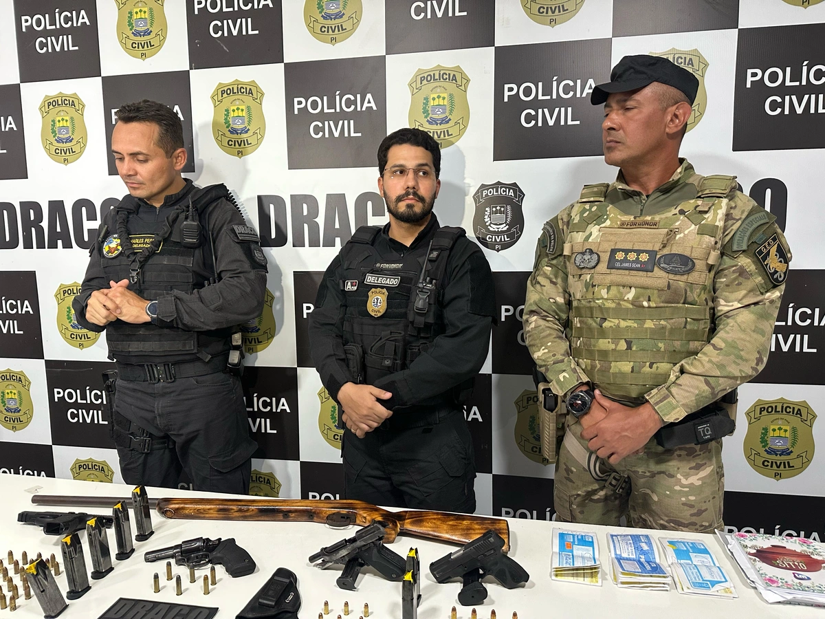 Delegado detalha confronto com ‘Leozinho Matador’ e prisões em operação no Piauí