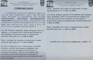 Demerval Lobão: Conselho Tutelar alerta sobre divulgação de vídeo com adolescente (Foto: Reprodução)