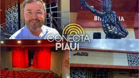 Deputado Fábio Novo celebra os oito anos do Teatro Alard, em Bom Jesus (Foto: Reprodução)