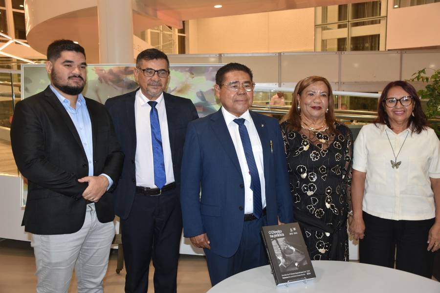 Desembargador José James Gomes Pereira lança o livro Direito na Prática no Sesc Cajuína