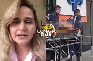 'Diagnóstico incurável', afirma mãe de aluno baleado dentro de escola em Teresina (Foto: Reprodução)