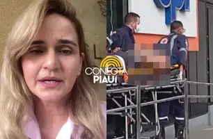 'Diagnóstico incurável', afirma mãe de aluno baleado dentro de escola em Teresina (Foto: Reprodução)