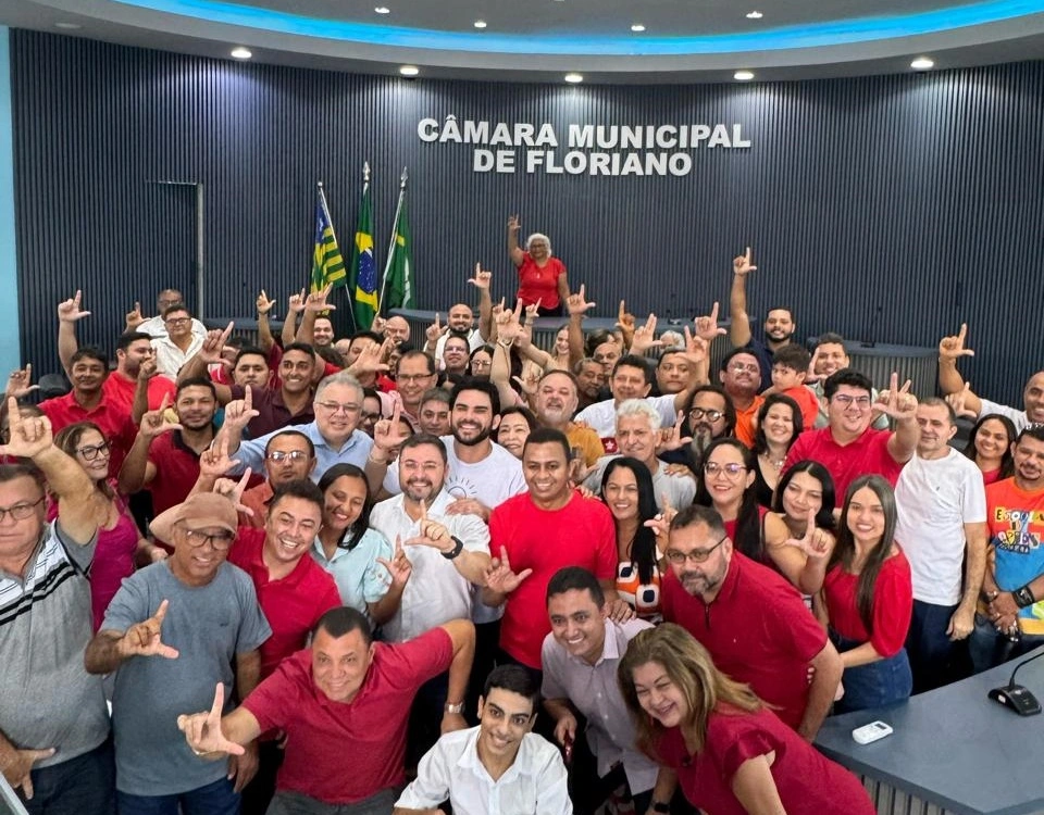 Dr. Marcus Kalume recebe candidato à presidência do PT no Piauí, Fábio Novo