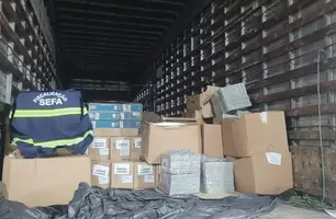 Eletrônicos avaliados em R$ 500 mil com destino a Caxias são apreendidos no Pará (Foto: Divulgação)