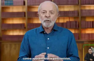 Em pronunciamento na TV, Lula defende debate sobre fim da escala 6x1 (Foto: Reprodução/YouTube - Governo do Brasil)