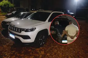 Empresário preso afirma ter comprado carro roubado de promotor por R$ 15 mil (Foto: Reprodução)