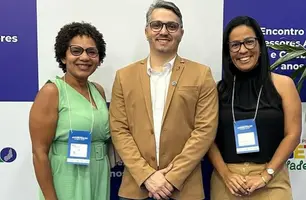 Equipe de Lagoa do Piauí participa de encontro estadual de alfabetização (Foto: Reprodução)