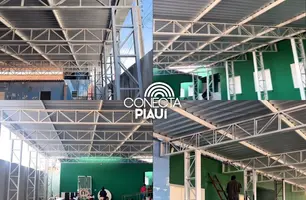 Escola de Massapê do Piauí recebe nova cobertura para mais conforto aos alunos (Foto: Reprodução)