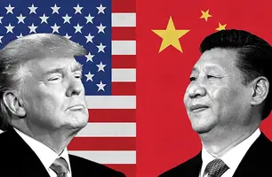 Estados Unidos vs China (Foto: Reprodução/Internet)
