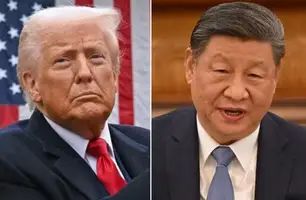EUA confirma que tarifas de 104% para China vão funcionar a partir de quarta (09) (Foto: Reprodução)
