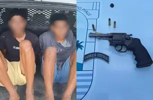 Faccionado 'Terrível' suspeito de homicídios é preso na zona Norte de Teresina (Foto: Divulgação/PMPI)