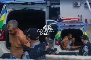 Filho descumpre medida protetiva, agride família e é preso em Teresina (Foto: Repórter 12/Conecta Piauí)