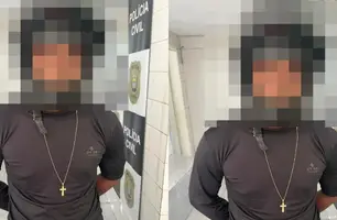 Foragido do sistema prisional é preso por roubo qualificado na zona Norte de THE (Foto: Divulgação/Polícia Civil)