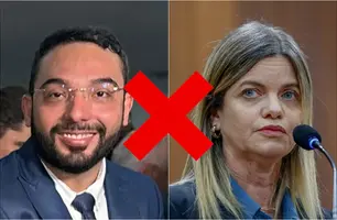 Francisco Emanuel e deputada Gracinha Mão Santa (Foto: Reprodução)