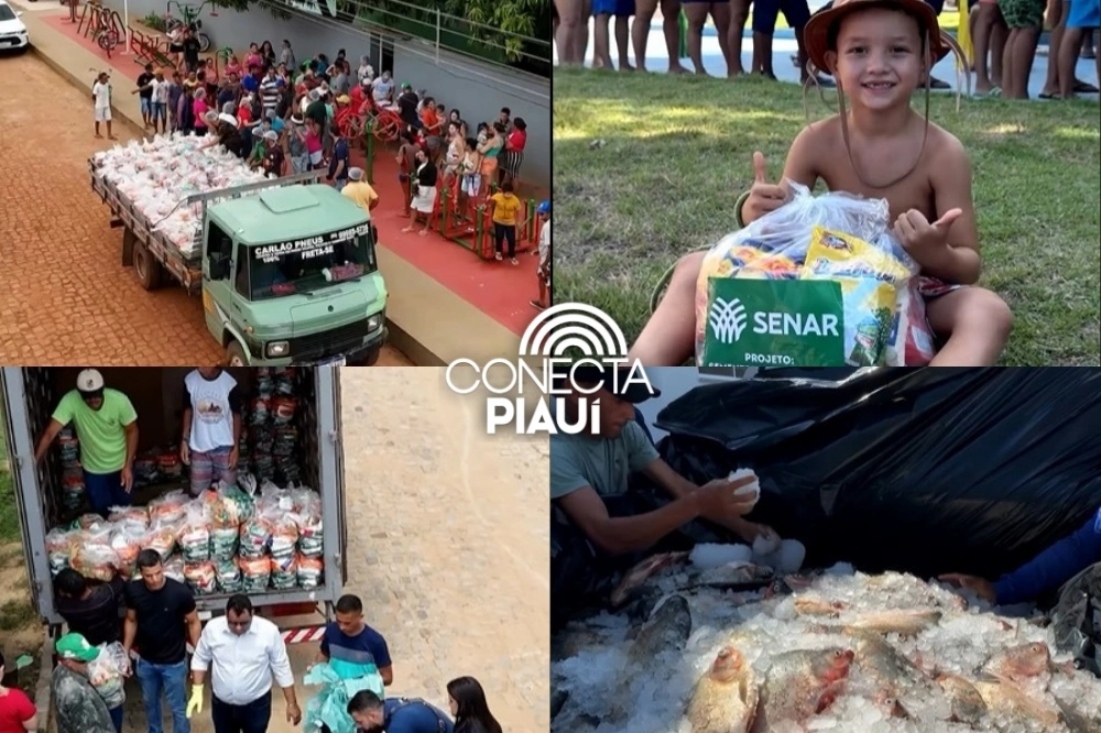 Geminiano distribui mais de 32 toneladas de alimentos na Semana Santa