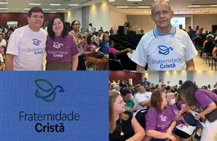 Governador participa do lançamento do Movimento Fraternidade Cristã em Teresina (Foto: Conecta Piauí/Colagem)