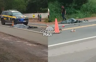 Grave acidente na BR-343 deixa duas pessoas mortas entre Teresina e Altos (Foto: Reprodução)