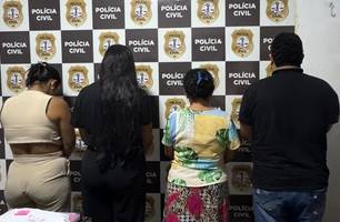 Grupo criminoso foi preso no município de Açailândia e Imperatriz, no Maranhão (Foto: Divulgação/Polícia Civil)