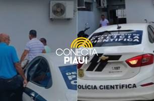 Homem com mandado em aberto é preso ao tentar obter certidão negativa em Teresina (Foto: Conecta Piauí)