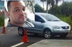 Homem é assassinado a tiros dentro de carro em São Miguel do Tapuio (Foto: Reprodução)
