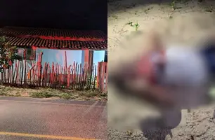 Homem é executado a tiros dentro de casa em Luís Correia, litoral do Piauí (Foto: Reprodução)