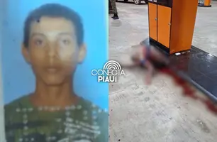 Homem é morto a facadas em posto de combustíveis na cidade de União (Foto: Reprodução)
