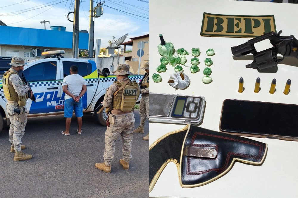 Homem é preso por manter ex-companheira em cárcere e vender drogas em Picos