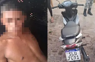 Homem é preso suspeito de cometer diversos roubos na zona Norte de Teresina (Foto: Divulgação/PMPI)