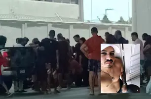 Homem morre após mal súbito em estacionamento de supermercado em Parnaíba (Foto: Reprodução)
