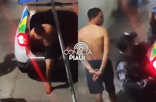 Homem procurado por assalto à mão armada é preso escondido em Teresina (Foto: Repórter 12/Conecta Piauí)