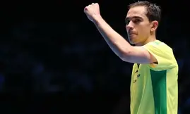 Hugo Calderano faz história e conquista a Copa do Mundo de tênis de mesa (Foto: Reprodução/Getty Images)