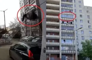 Idosa sobrevive após cair do sexto andar enquanto limpava janela (Foto: Reprodução)