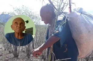 Idoso é encontrado morto sobre linha férrea na divisa entre Piauí e Ceará (Foto: Reprodução)