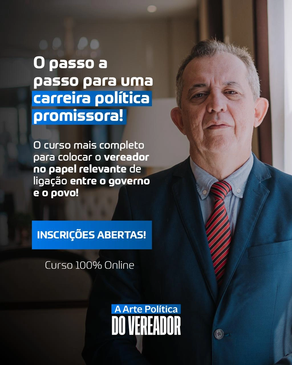 Inaldo Oliveira lança curso inovador para vereadores: 'A Arte do Vereador'
