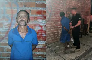 'Jabuti' é preso no centro de Teresina durante Operação Saturação (Foto: Reprodução)