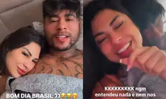 Japa Cantora reata casamento com Diuliano menos de 24h após término